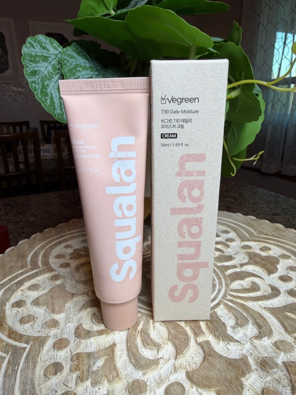 Squalan 730 Daily Moisture Cream – Pink